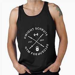 Dwight Schrute Gym For Muscle Tank Top
