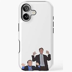 Michael Scott and Dwight Schrute iPhone Tough Case