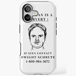 Dwight Schrute iPhone Case