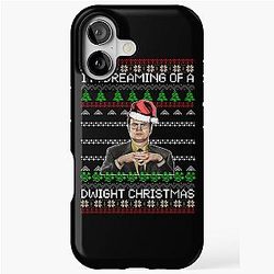 Dwight Schrute I'm Dreaming of a Dwight Christmas iPhone Case