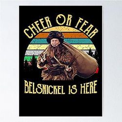 Cheer or Fear Belsnickel is here Dwight Schrute Vintage The Office Poster
