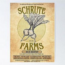 Schrute Farms Dwight Schrute Poster