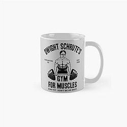 Dwight Schrute Gym For Muscle Classic Mug