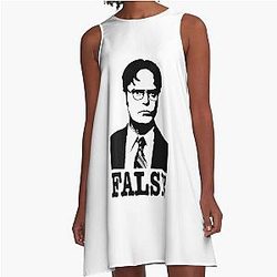 Dwight Schrute False A-Line Dress