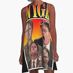 Dwight Schrute A-Line Dress