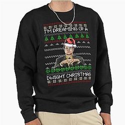 Dwight Schrute I'm Dreaming of a Dwight Christmas Pullover Sweatshirt