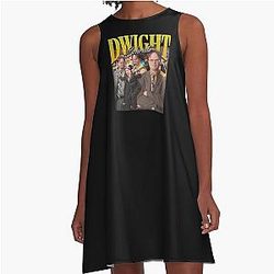 Vintage Dwight Schrute A-Line Dress