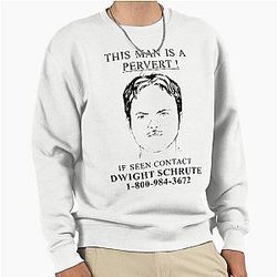 The Office: Dwight Schrute Suspected Pullover Sweatshirt