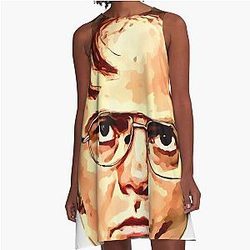 Dwight Schrute A-Line Watercolor Dress