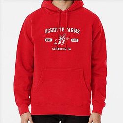 Dwight Schrute Beet Farm College Pullover Hoodie