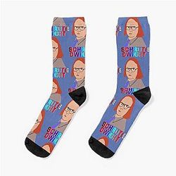 Dwight Schrute Socks illustration