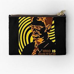 The Office Dwight Schrute Who Is Justice Beaver Zipper Pouch