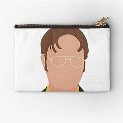 The Office Dwight Schrute If I'm Dead You've Been Dead for Weeks Zipper Pouch