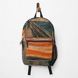 Dwight Schrute Scream Painting Backpack