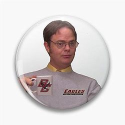 B.C. Dwight Schrute Pin