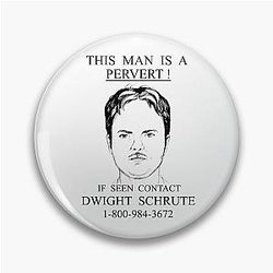 Dwight Schrute Pin