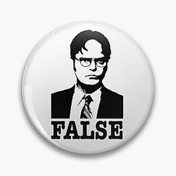Dwight Schrute False Pin