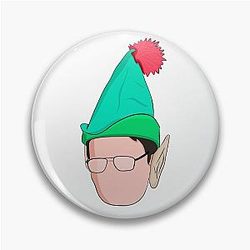 Dwight Schrute Christmas Pin