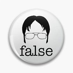 Dwight Schrute The  Fake Pin