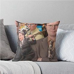 Dwight Schrute Throw Pillow