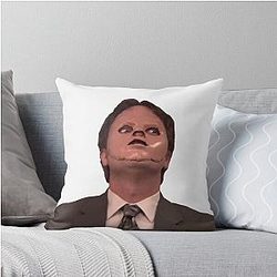Dwight Schrute CPR Throw Pillow