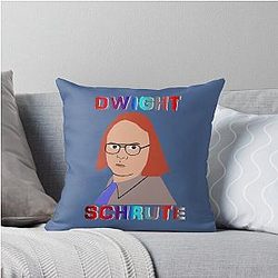 Dwight Schrute Throw Pillow