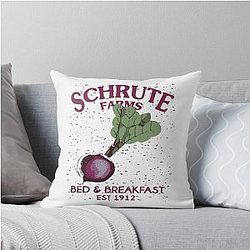 Channel Your Inner Dwight Schrute Eyes as Daggers Throw Pillow