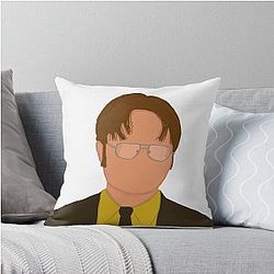 Dwight Schrute Throw Pillow