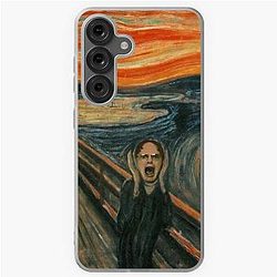 Dwight Schrute Scream Painting Samsung Soft Case