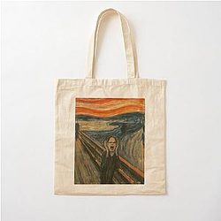 Dwight Schrute Scream Painting Tote Bag
