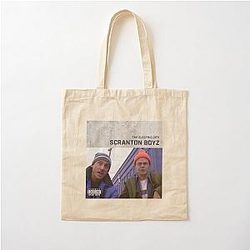 Michael Scott & Dwight Schrute: Scranton the Electric City Rap Tote Bag