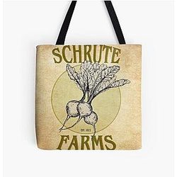 Dwight Schrute All Over Print Tote Bag