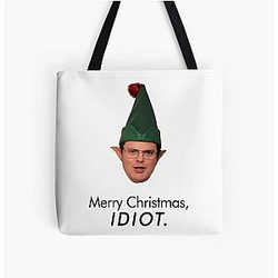 Dwight Schrute Christmas Tote Bag