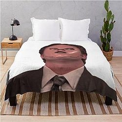 Dwight Schrute - Skin Mask Blanket