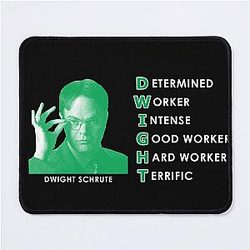 Dwight Schrute The Office Mousepad