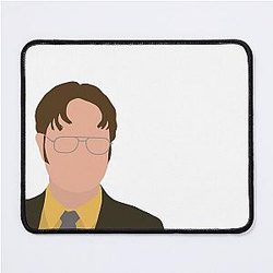 Dwight Schrute Silhouette Mouse Pad