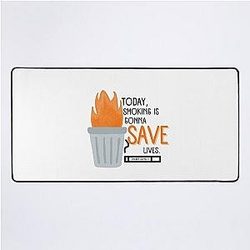 Dwight Schrute Fire Safety Desk Mat