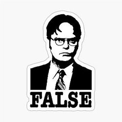 Dwight Schrute Funny Sticker