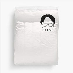 Dwight Schrute Gift ideas for Mom Dad Sister Duvet Cover