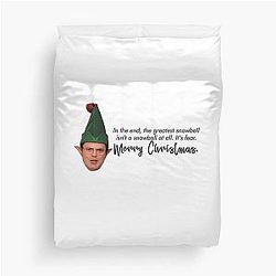 A Dwight Schrute Christmas Duvet Cover