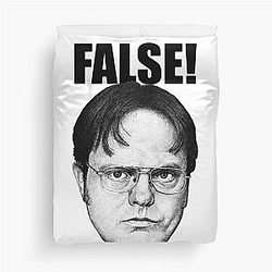 Dwight Schrute from The Office:  Duvet Cover