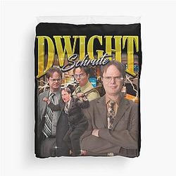 Vintage Dwight Schrute Duvet Cover