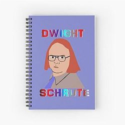 Dwight Schrute Spiral Notebook