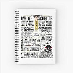 The Wise Notebook of Dwight Schrute Spiral