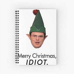 Dwight Schrute Christmas Notebook