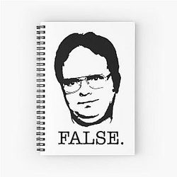 Dwight Schrute The Office Notebook