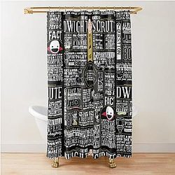 The Wise Dwight Schrute Shower Curtain