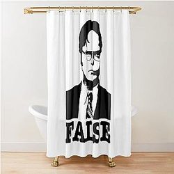 Dwight Schrute False Shower Curtain