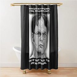 Dwight Schrute T-Shirt and Shower Curtain