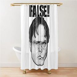 Dwight Schrute from The Office Shower Curtain
